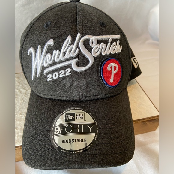 New Era 9Forty 2022 World Series League Champs Philadelphia Phillies Cap-NEW - Picture 2 of 9